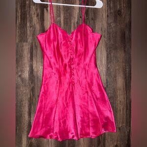 VINTAGE Victoria's Secret Satin Slip Dress
